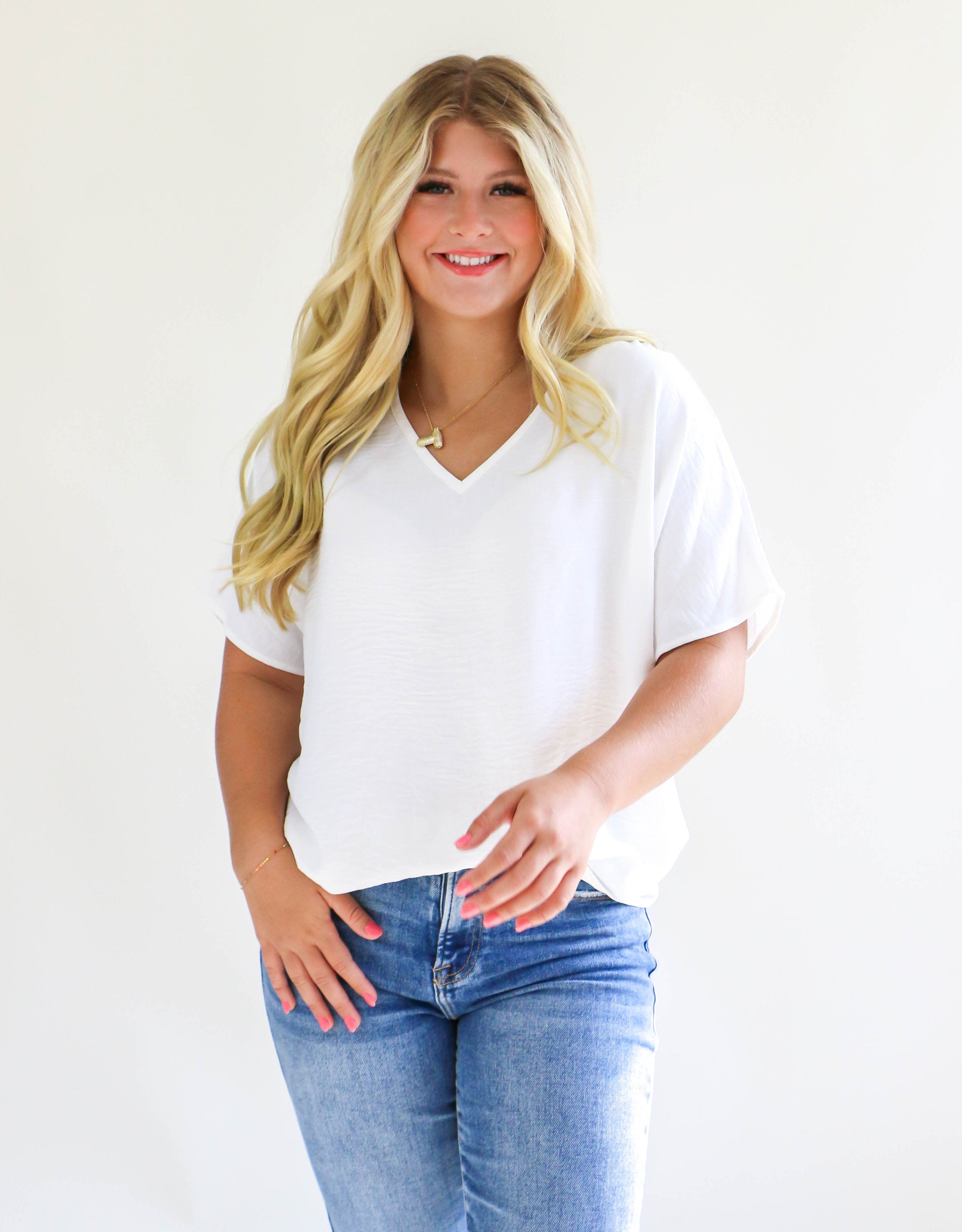 Easy Days Top in White