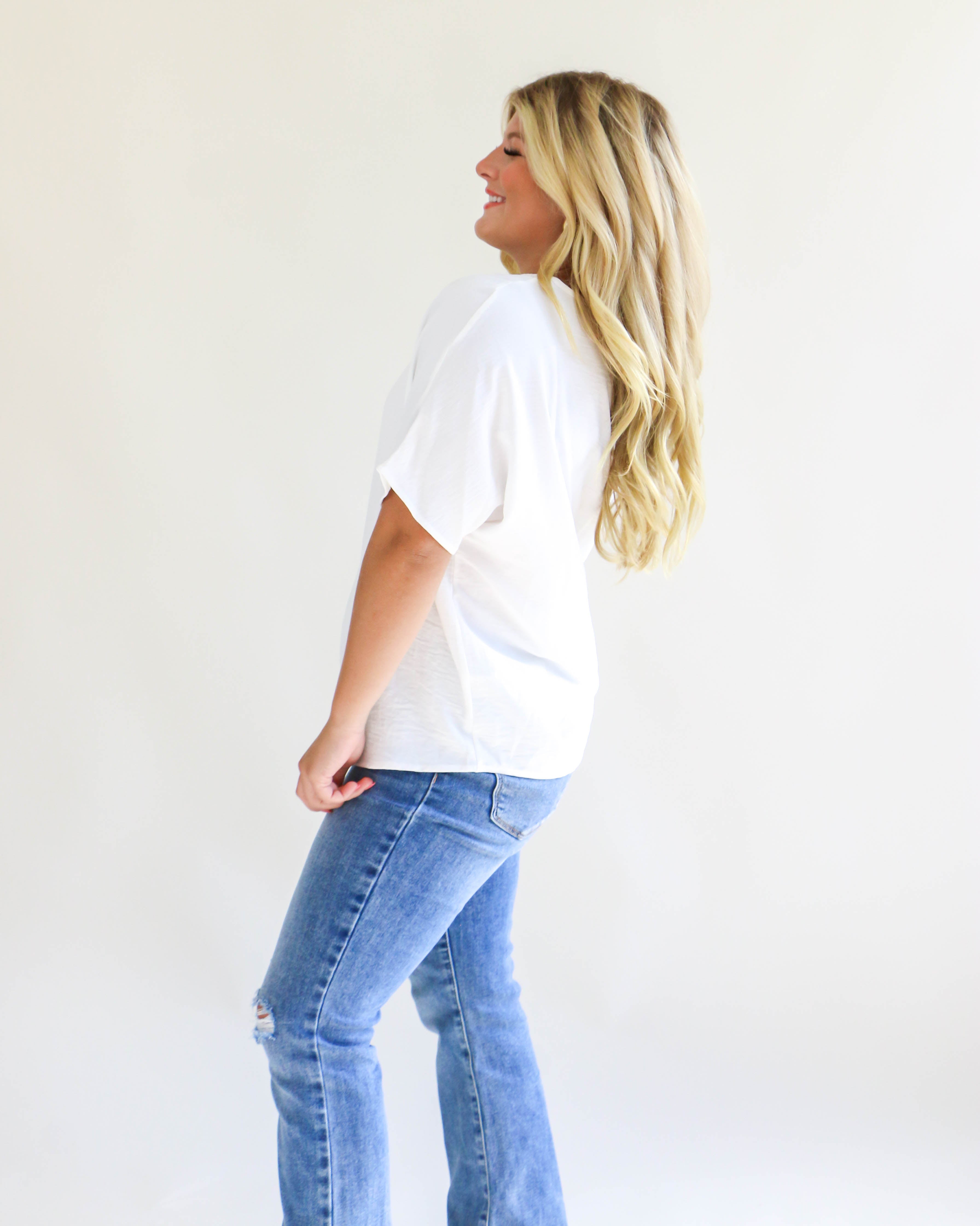 Easy Days Top in White