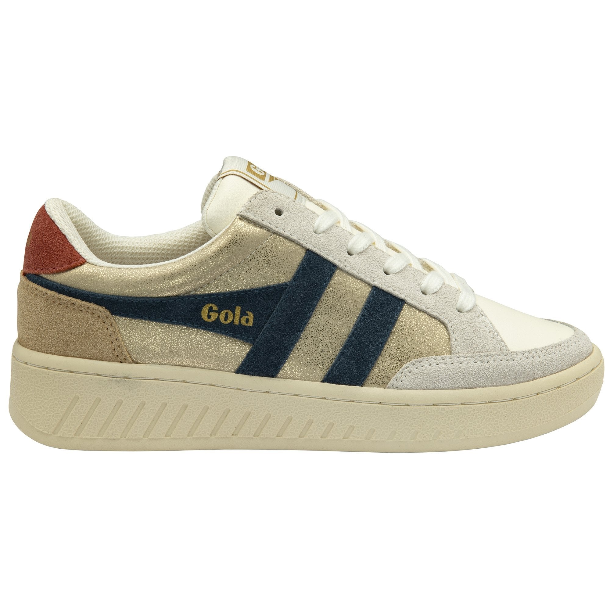 Gola Classics Women's Superslam Blaze Sneakers Gold/Ink/Orange Spice