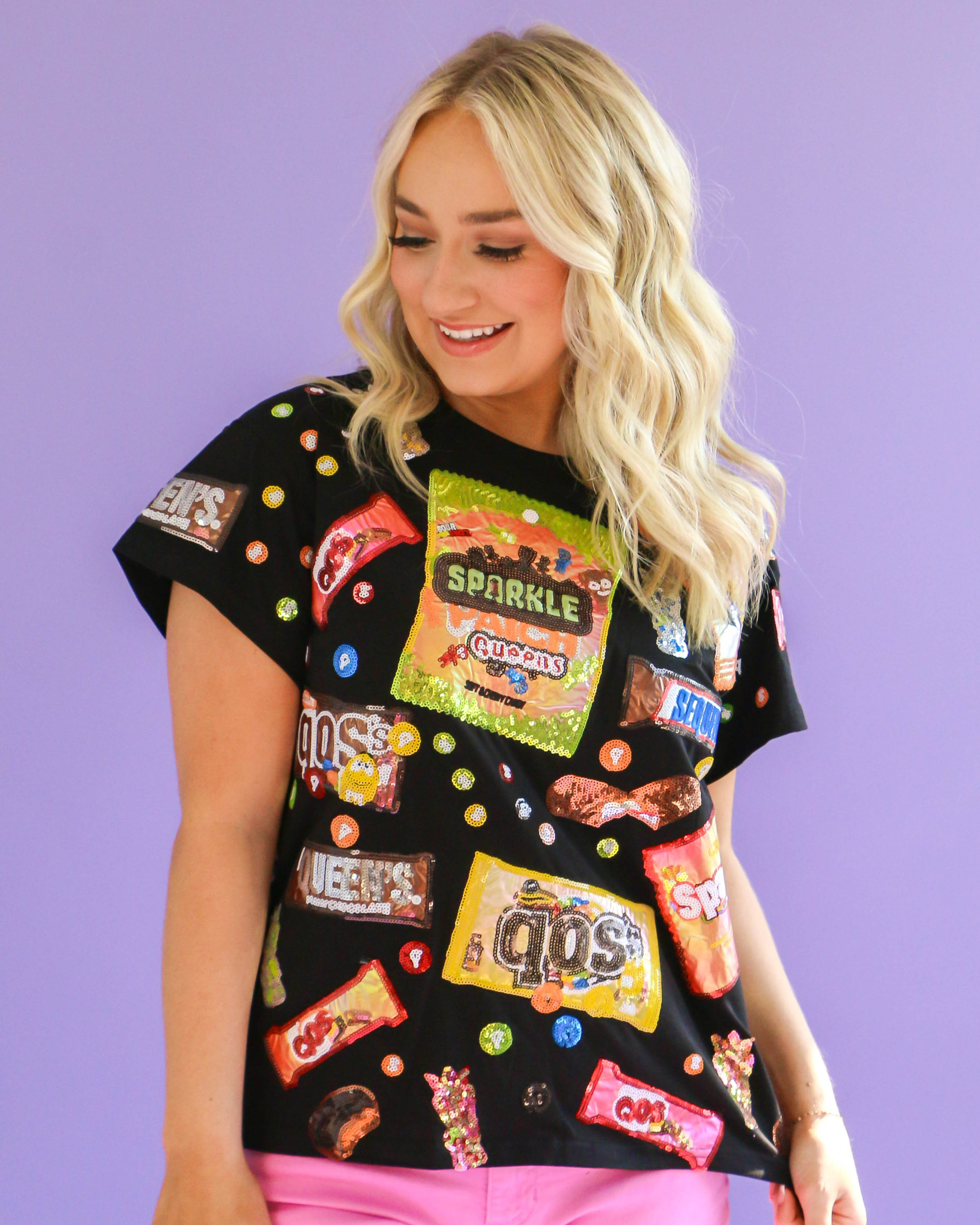 Black Queen of Candy Tee