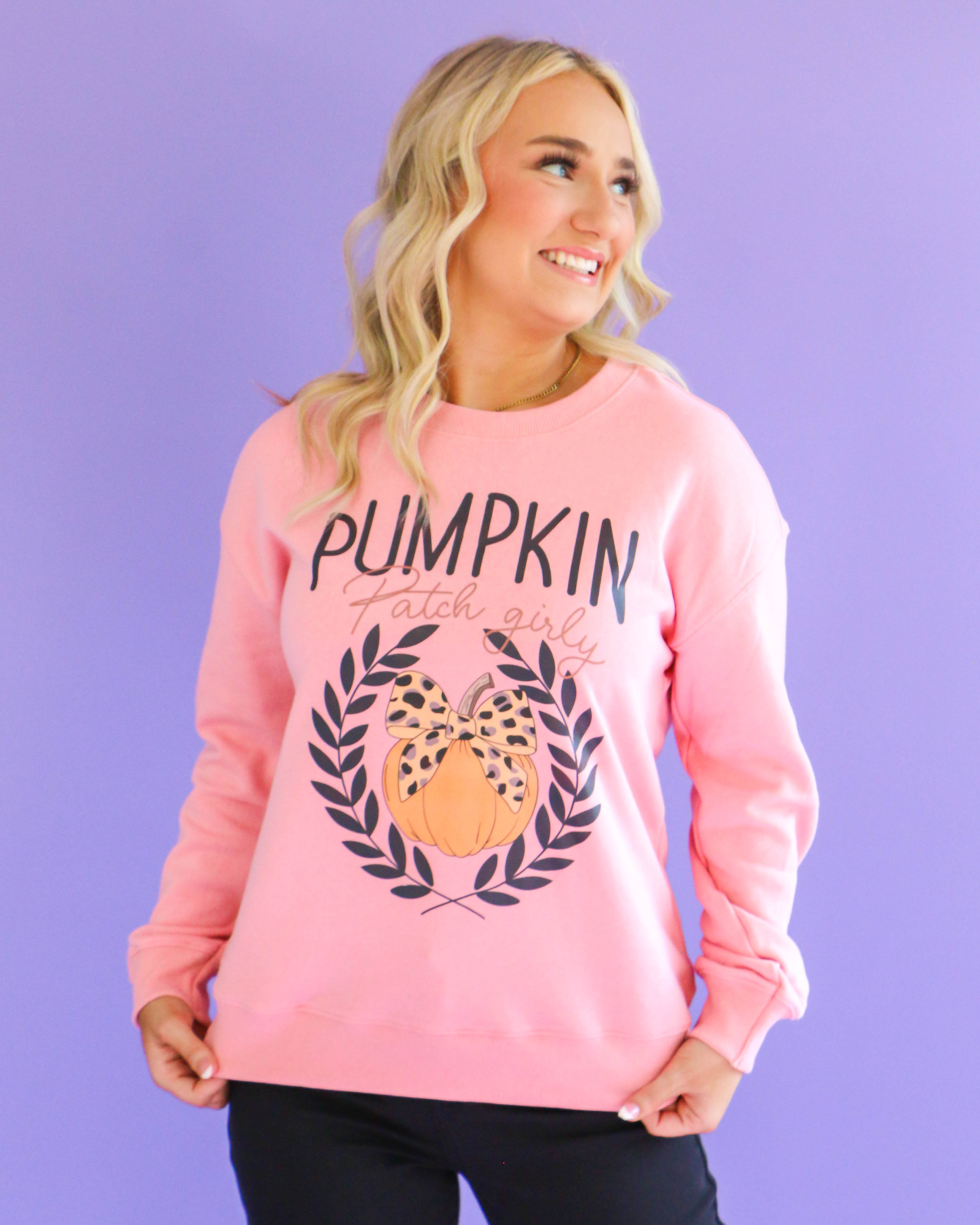 Pumpkin Patch Girlie Sweatshirt