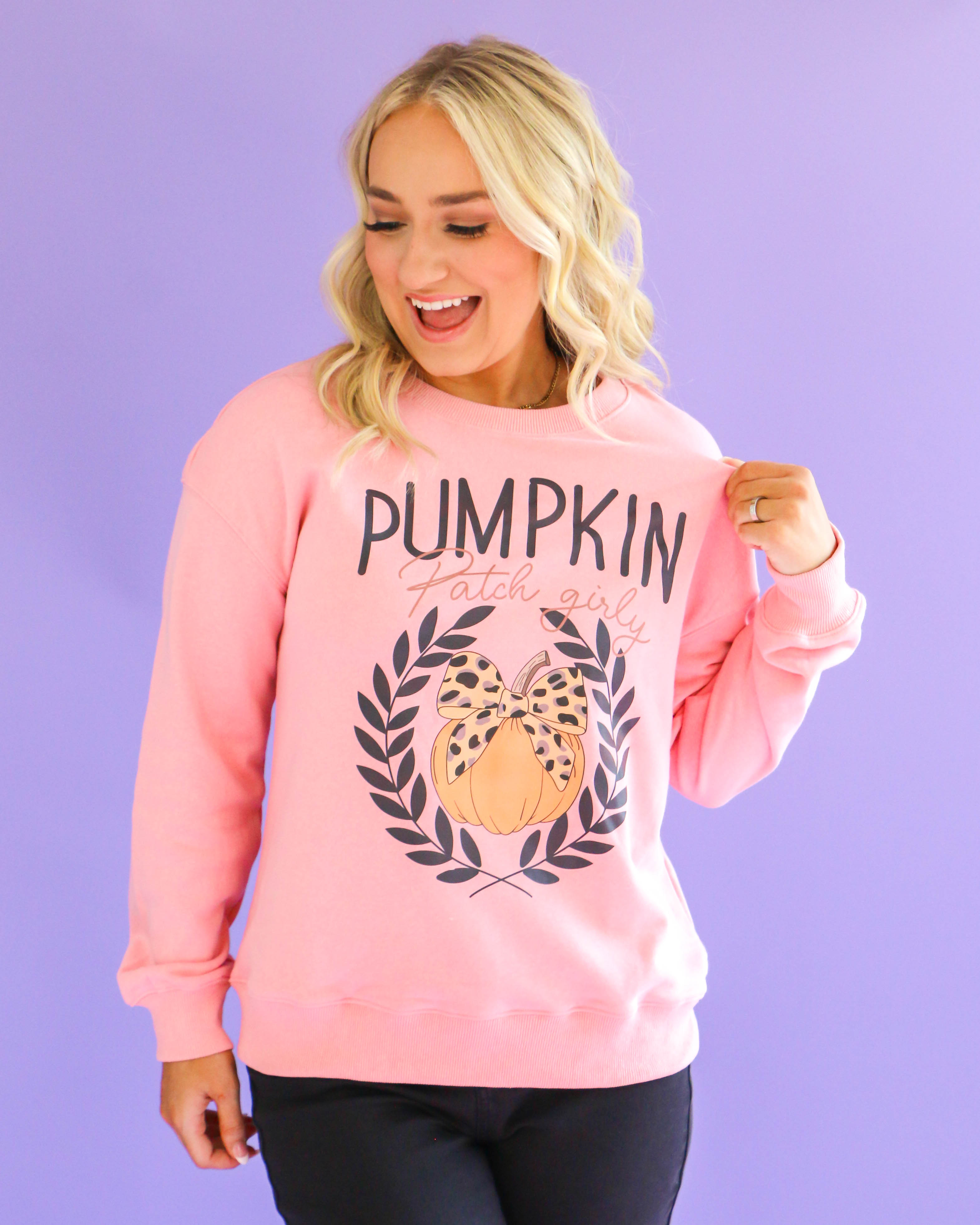 Pumpkin Patch Girlie Sweatshirt