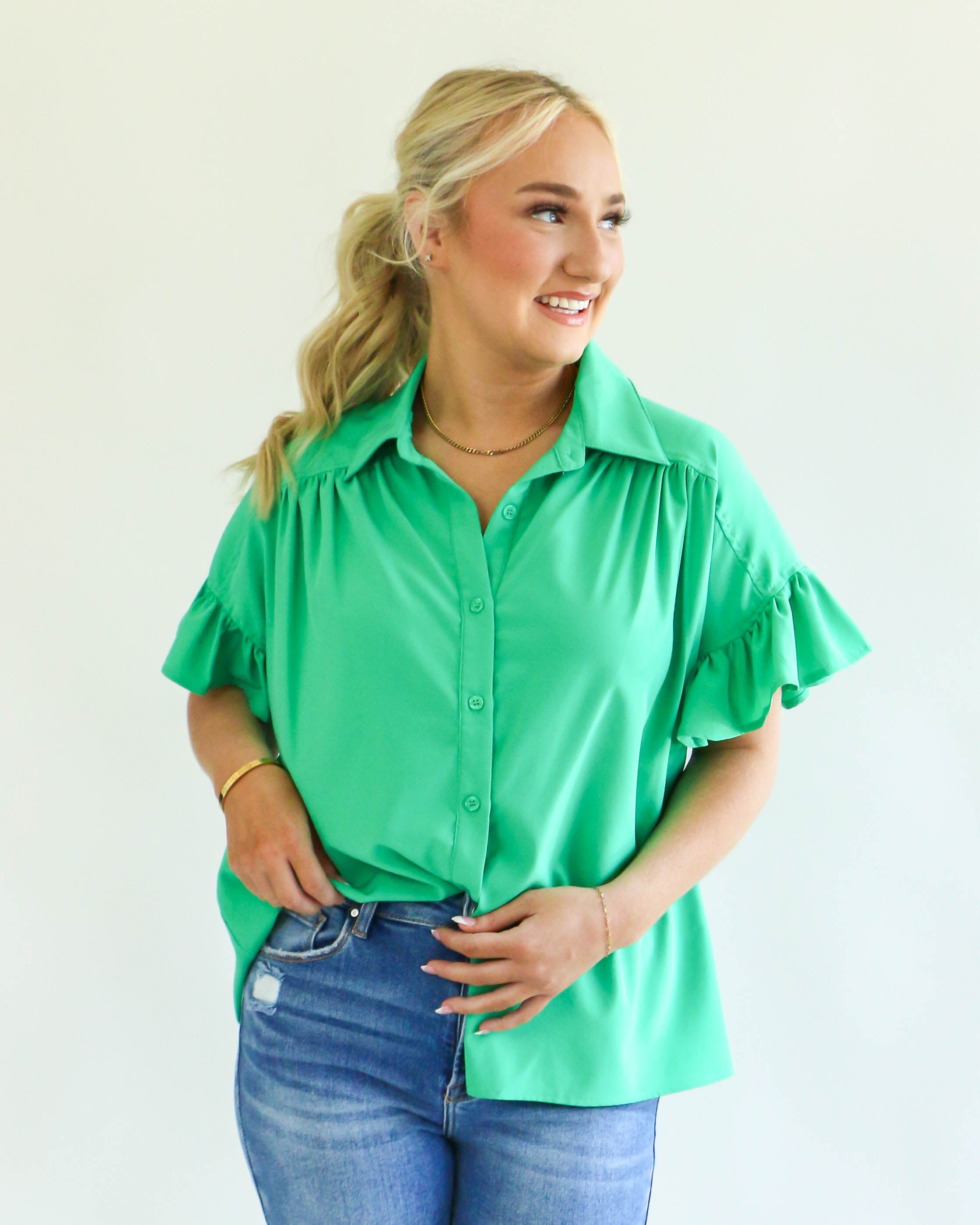 Setting Standards Button Up Top (2 colors)