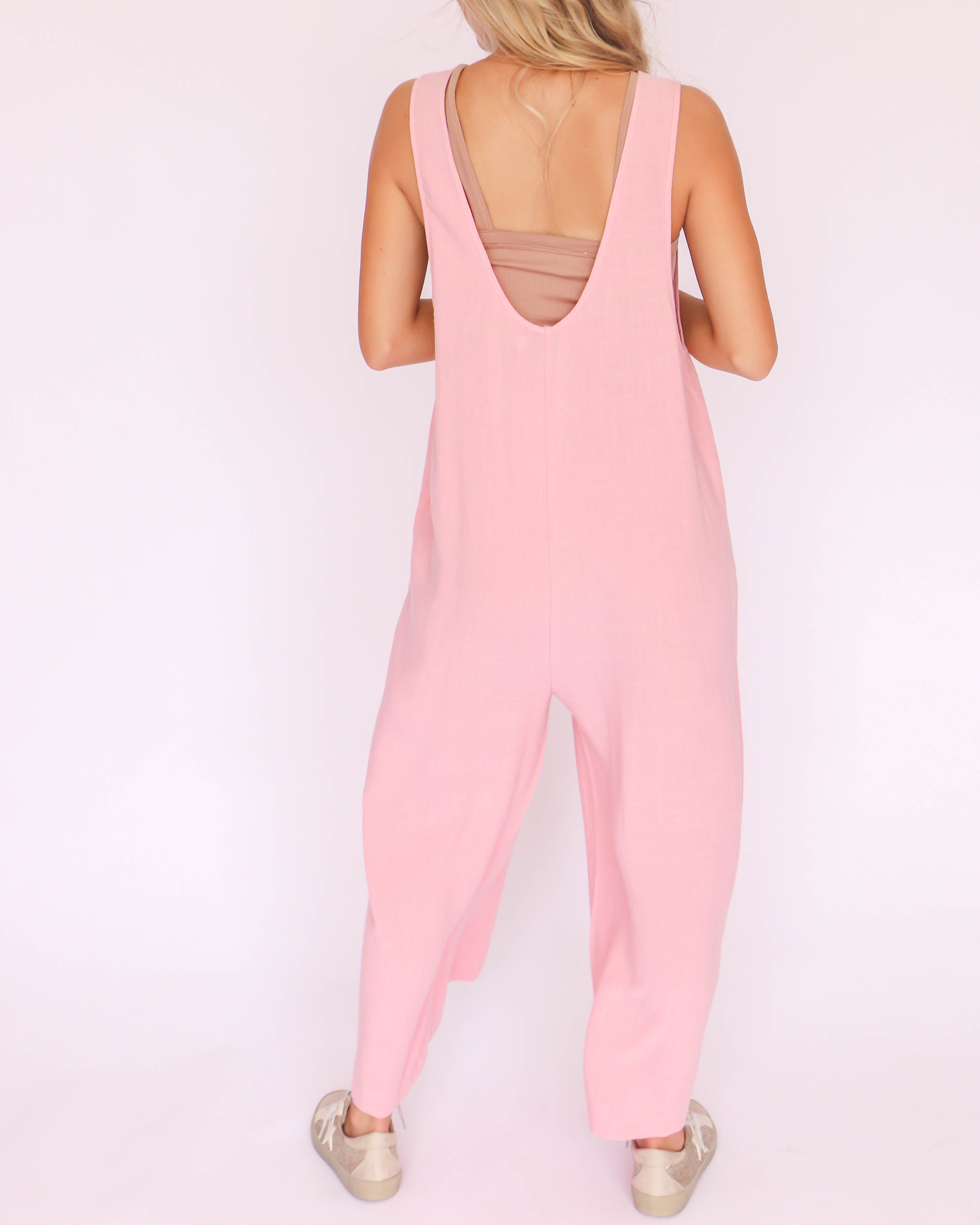 Pink Jumpsuit