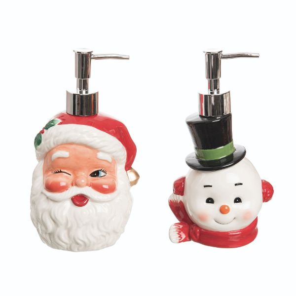 Retro Holiday Soap Dispenser