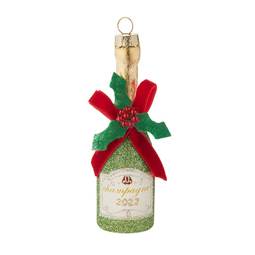 5" Champagne 2022 Ornament